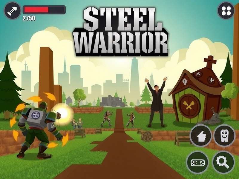 Steel Warrior in Action Steel Warrior Gameplay Screenshot